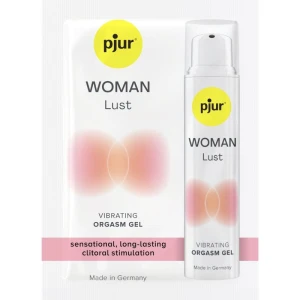 PJUR - Å»EL WIBRACYJNY WOMAN LUST JEDNORAZOWA DAWKA NA ORGAZM 1,5 ML